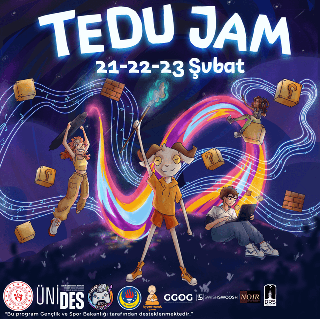 Hypermonk Games is the Platinum Sponsor of TeduJam 2025!